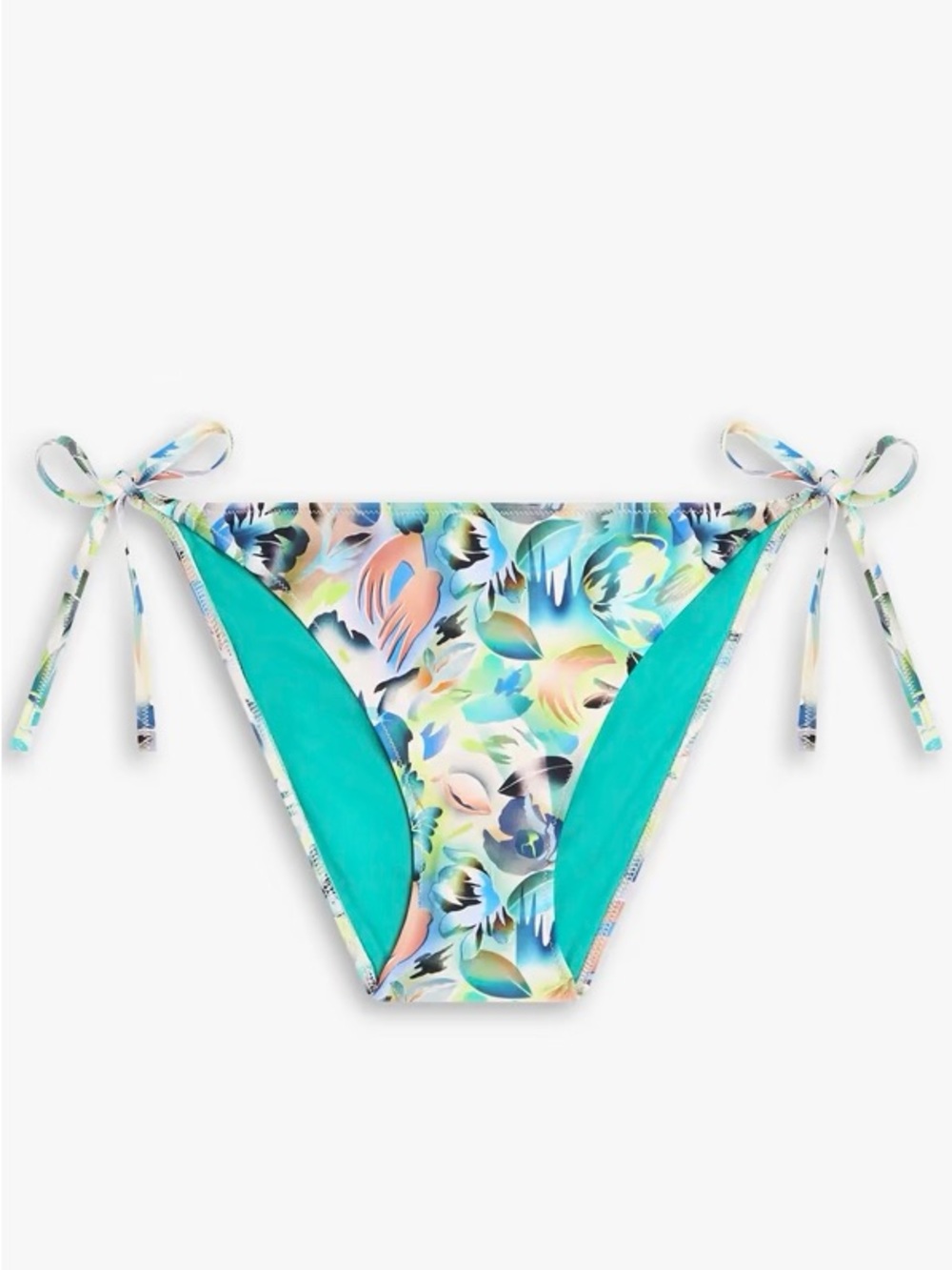 Nwt Paul Smith ‘Tie-Side Printed Low-Rise Bikini Briefs’ In Green Multicolor L — image 3 of 8
